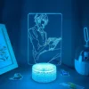 Anime Black Butler Figure 3D Led Night Lights Christma Gifts For Friend Bedroom Bedside Table Decor 4 - Black Butler Merch