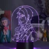 Anime Light Black Butler Figurine Sebastian Michaelis for Bedroom Decoration Colorful Nightlight Anime Gift 3d Lamp - Black Butler Merch