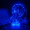 Black Butler Anime Figure Protagonist Ciel Phantomhive 3D Lamps Led Night Lights Manga Gift RGB Bedroom 5 - Black Butler Merch