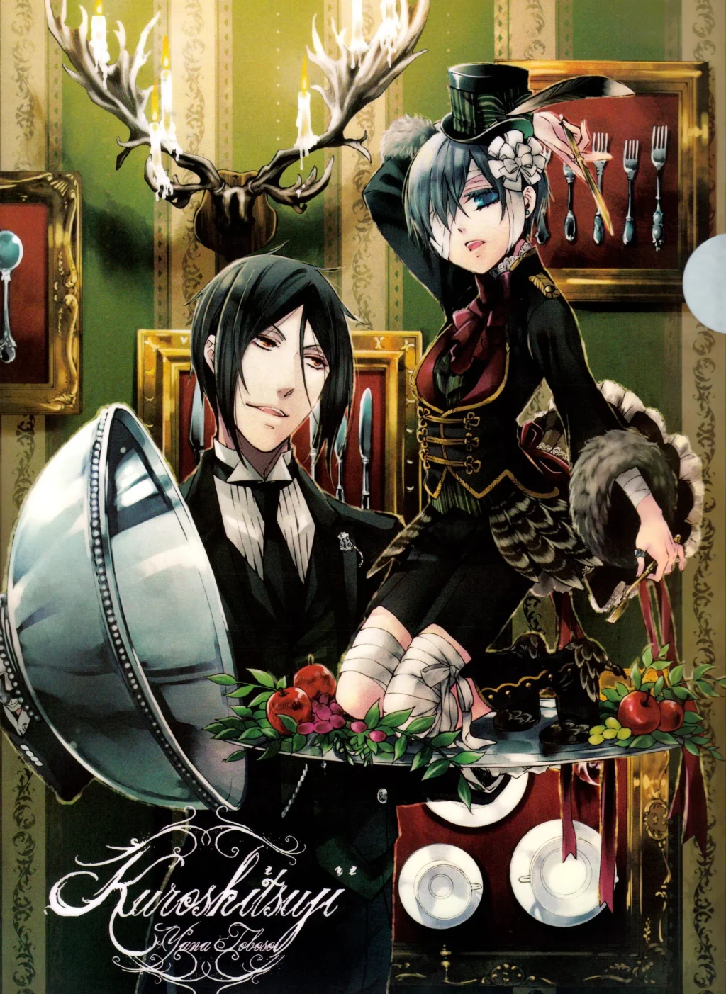 Japanese Anime Black Butler Poster Sebastian Michaelis Canvas Painting Wall Art Pictures Modern Room Home Decor 10 scaled - Black Butler Merch