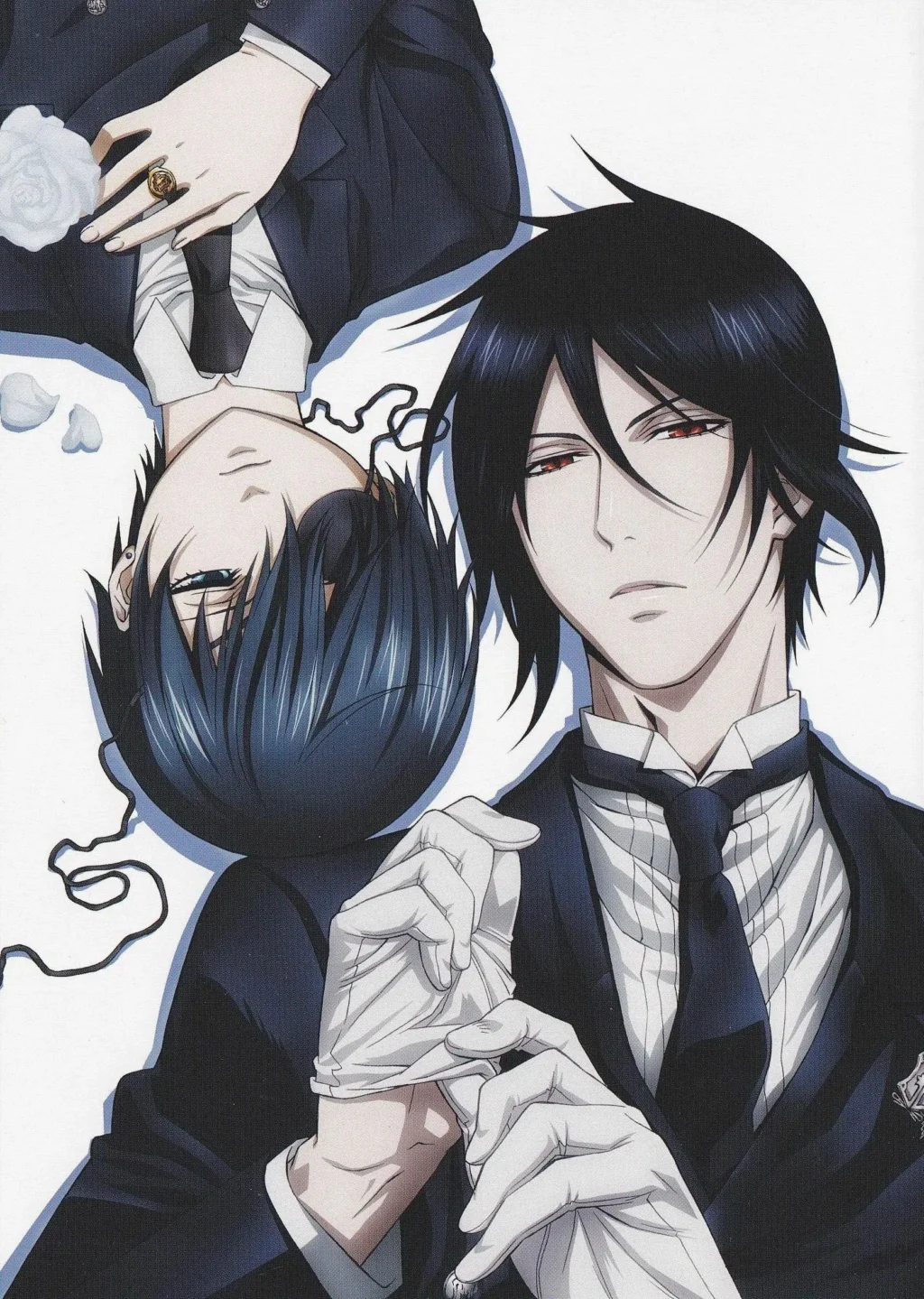 Japanese Anime Black Butler Poster Sebastian Michaelis Canvas Painting Wall Art Pictures Modern Room Home Decor 12 - Black Butler Merch