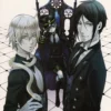 Japanese Anime Black Butler Poster Sebastian Michaelis Canvas Painting Wall Art Pictures Modern Room Home Decor 14 - Black Butler Merch