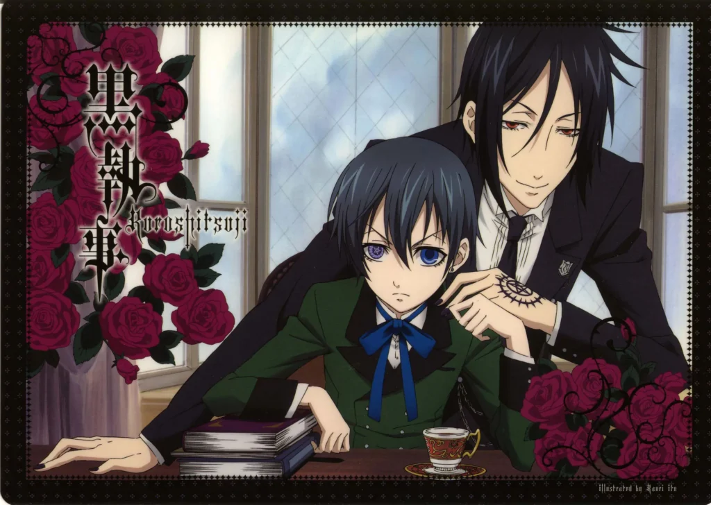 Japanese Anime Black Butler Poster Sebastian Michaelis Canvas Painting Wall Art Pictures Modern Room Home Decor 19 scaled - Black Butler Merch