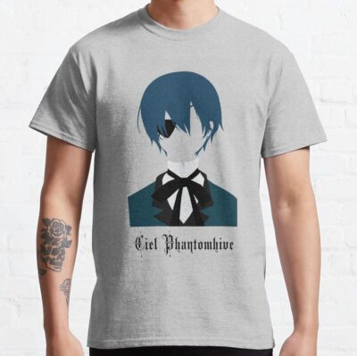 ssrcoclassic teemensheather greyfront altsquare product1000x1000.u1 28 - Black Butler Merch