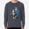 ssrcolightweight sweatshirtmensdenim blue lightweight raglan sweatshirtfrontsquare productx1000 bgf8f8f8 - Black Butler Merch