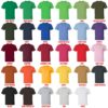 t shirt color chart - Black Butler Merch