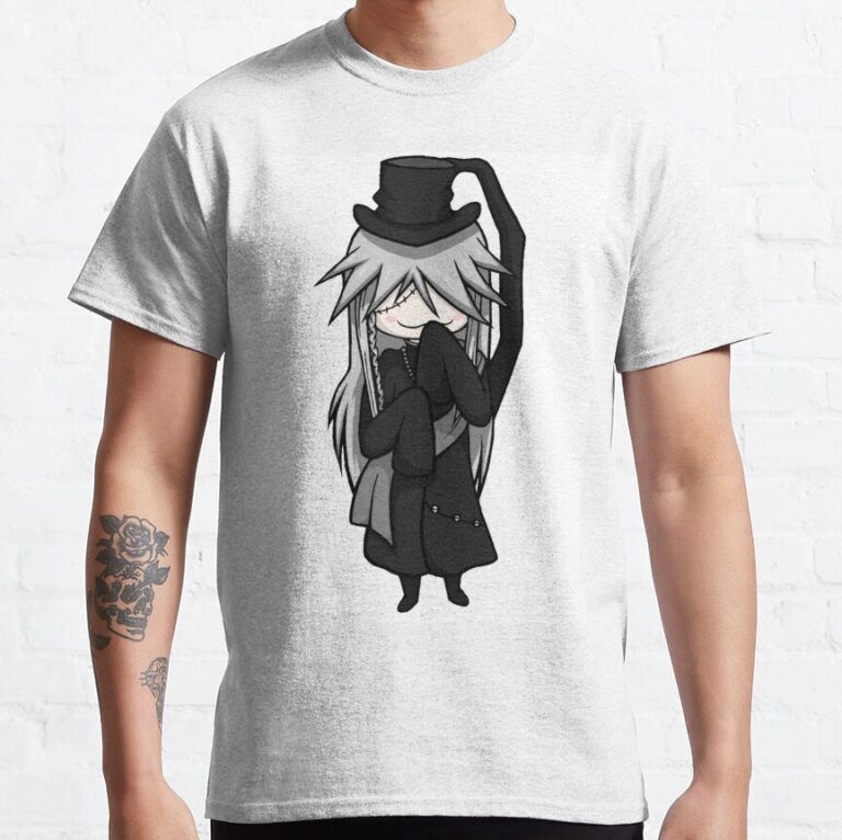 Black Butler Anime Undertaker T Shirt - Black Butler Merch