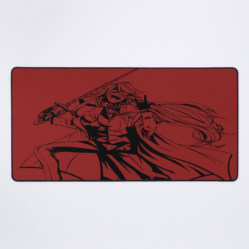 Black Butler Grell Sutcliff Mouse Pad - Black Butler Merch