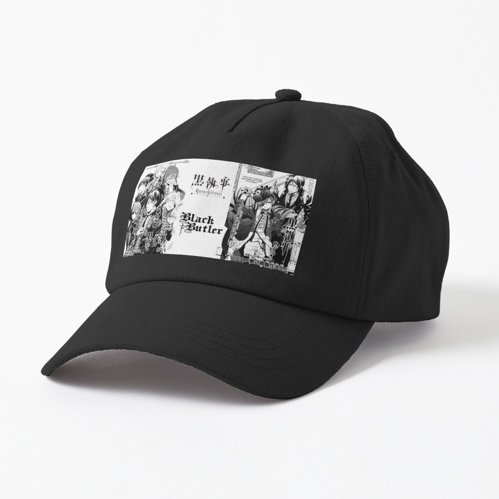 Black Butler Illustration Elegance And Mystery Cap - Black Butler Merch