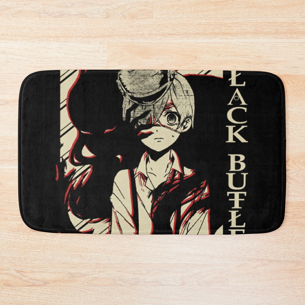 Black Butler Sebastianciel Bath Mat - Black Butler Merch