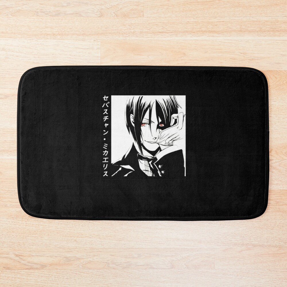 Sebastian Black Butler Bath Mat - Black Butler Merch