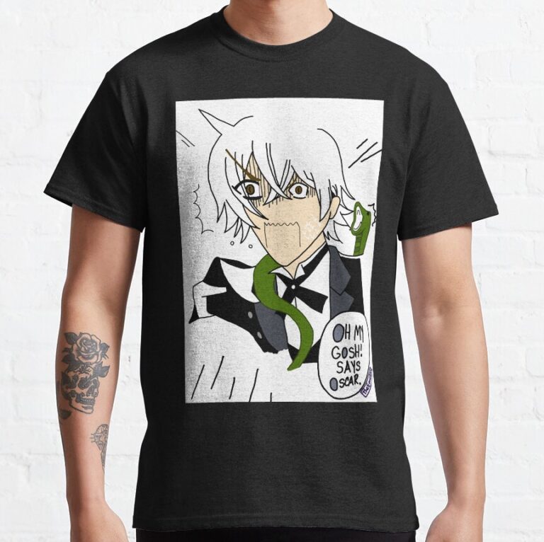 Snake From Black Butler Anime T Shirt - Black Butler Merch